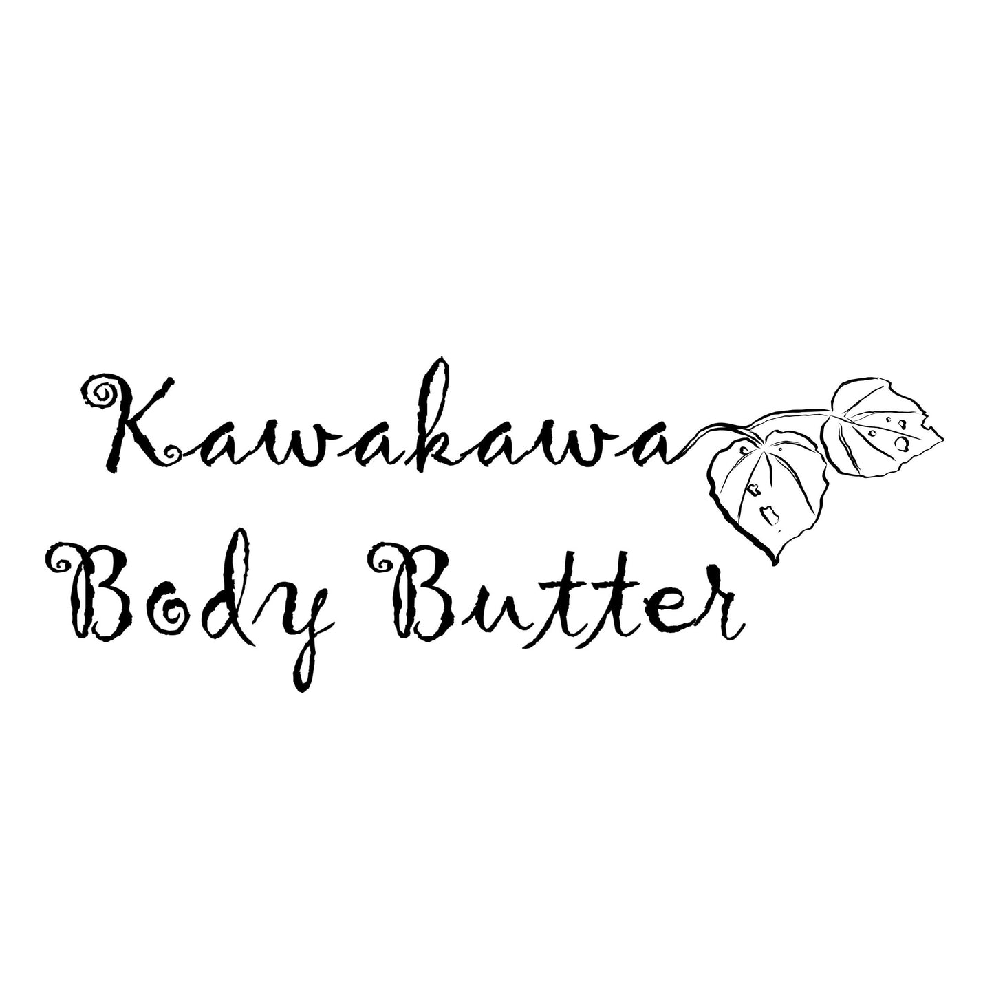 Kawakawa Body Butter, Deep Moisture for Sensitive Skin