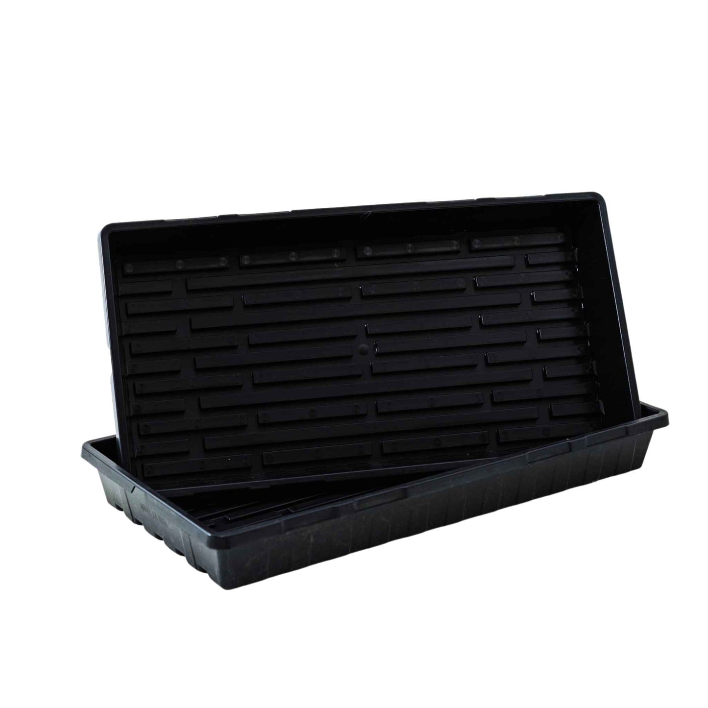 Black (The Standard): Heavy duty black 1020 deep microgreen tray - Bootstrap Farmer NZ