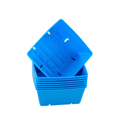 Blue 5x5 deep tray
