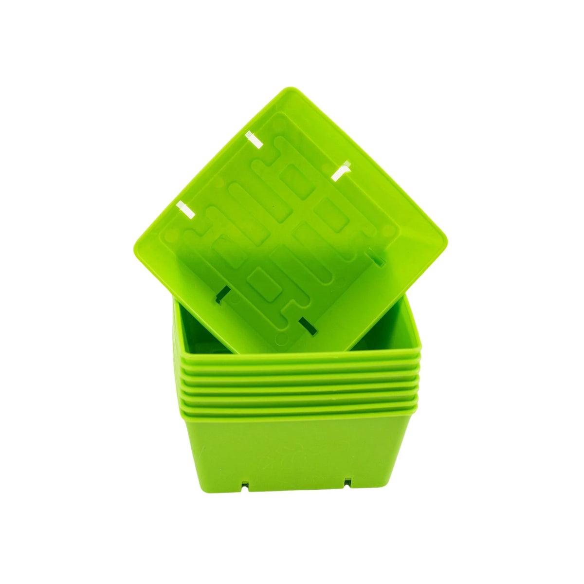 Green 5x5 deep tray