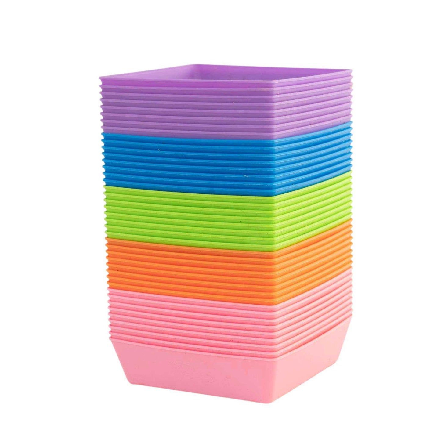 BPA-free 5x5 microgreen insert without holes - durable colorful NZ stock