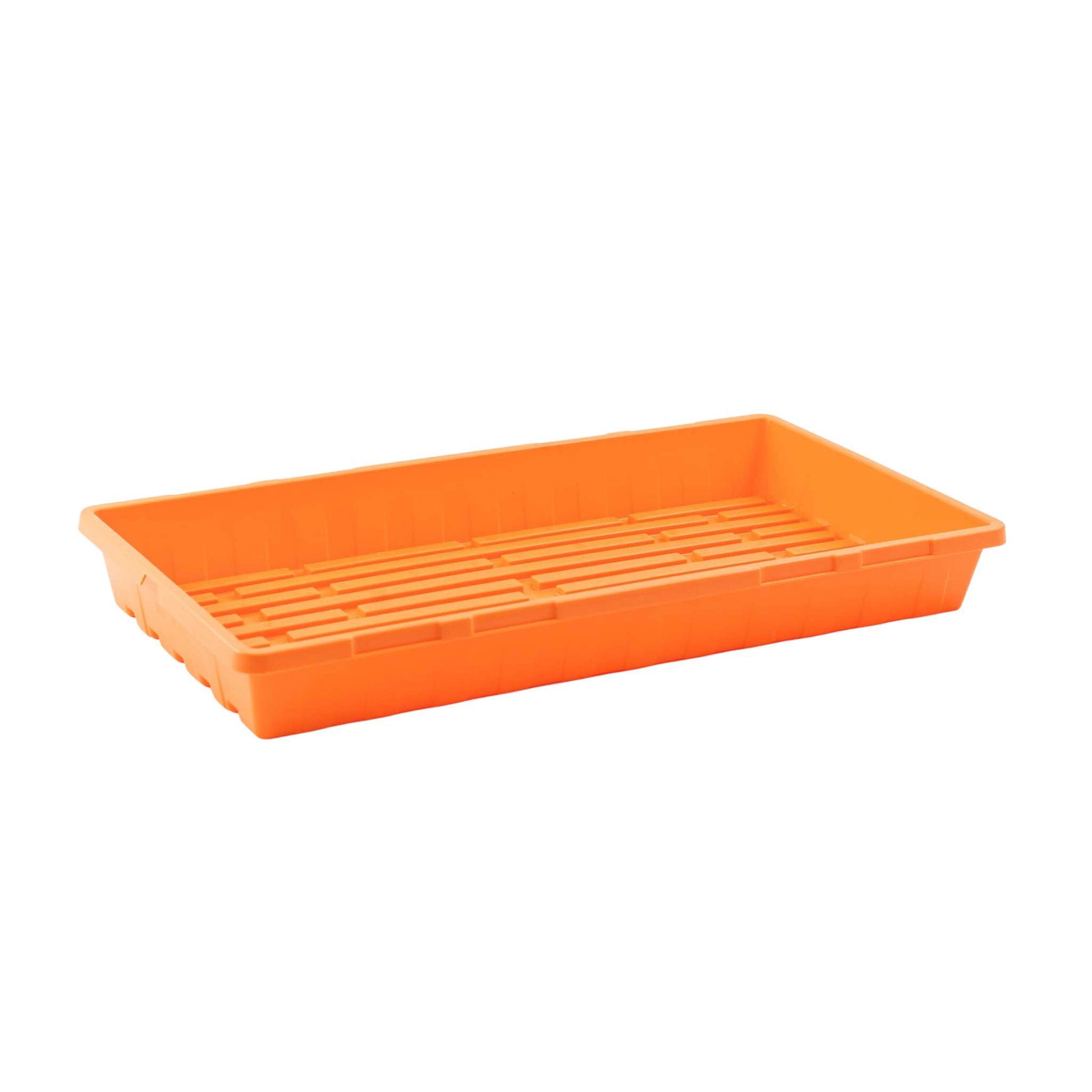 Orange Bootstrap Farmer 1020 tray - durable colorful seedling supplies