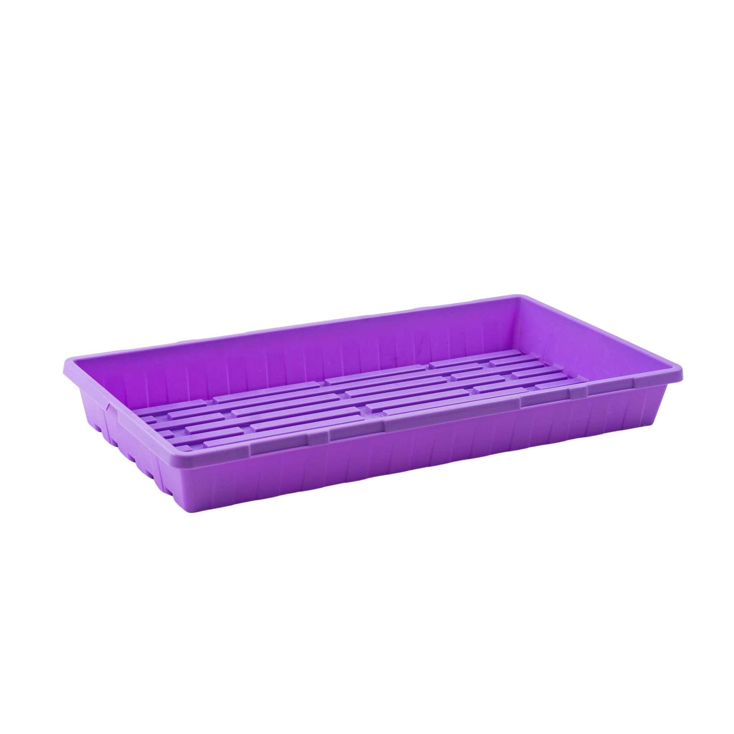 Purple 1020 deep tray for microgreens - extra strength food safe plastic