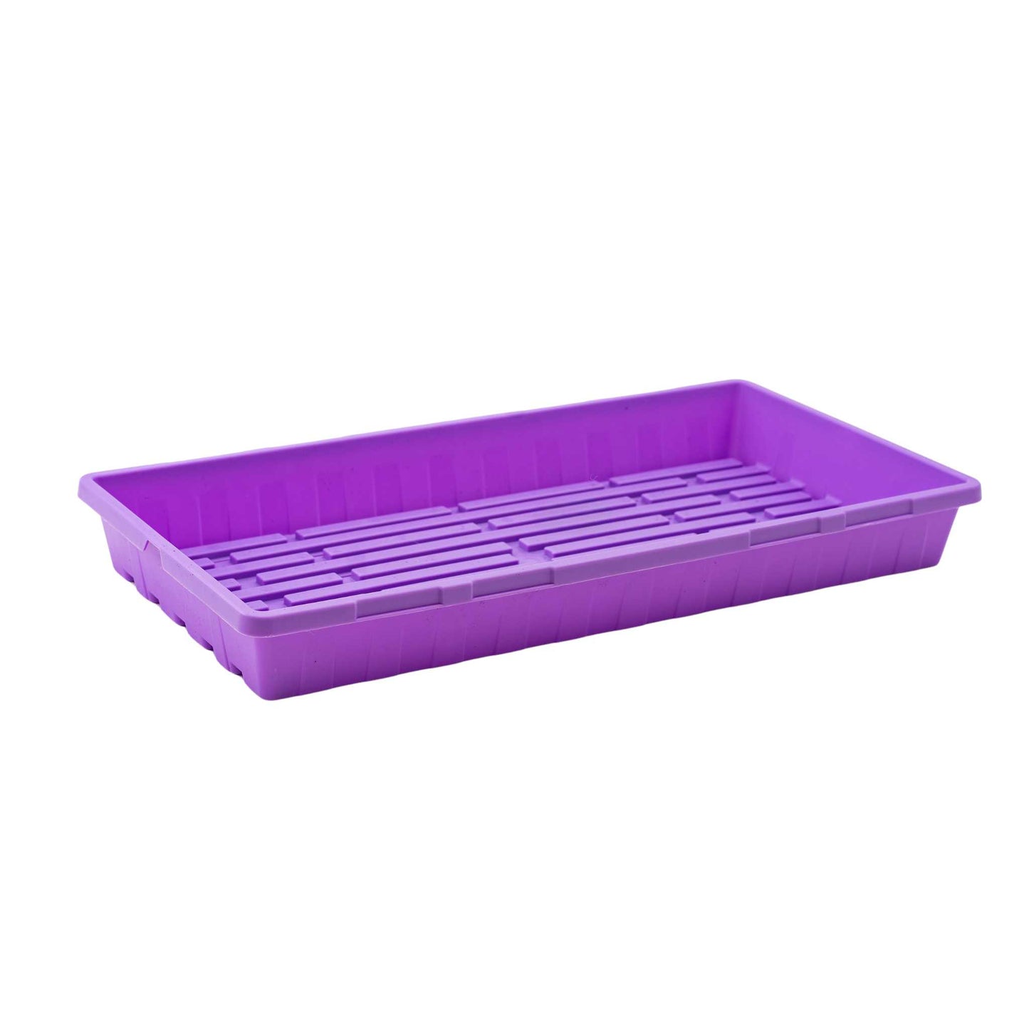 Purple 1020 deep tray for microgreens - extra strength food safe plastic