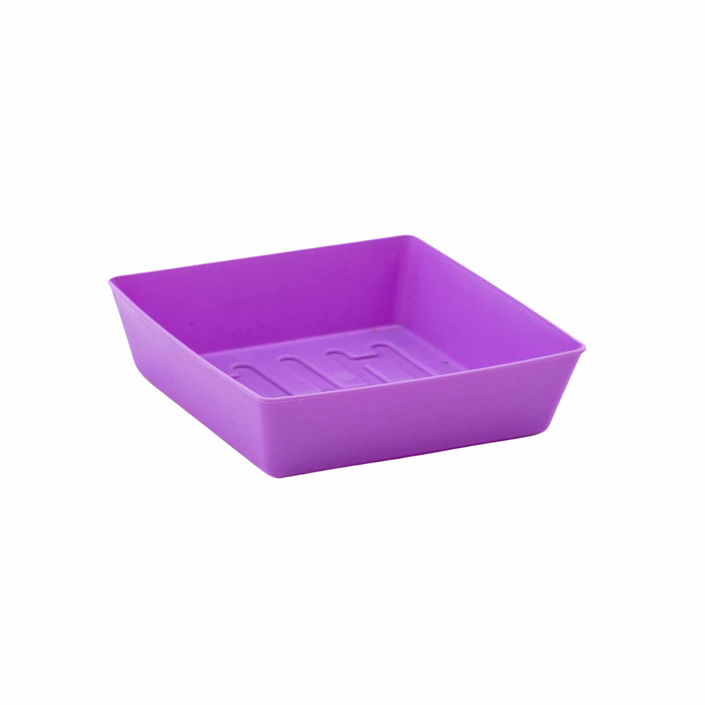 Purple 5x5 microgreen tray - vibrant professional inserts Tiny Space Greenz